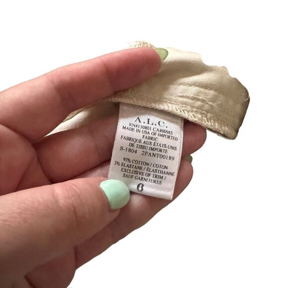 A.L.C. Kerry Lace Up Ankle Pant Sz 6 - Picture 5 of 5